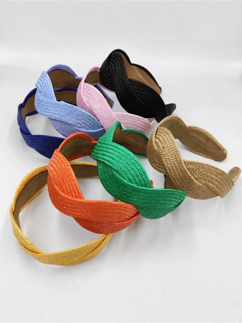 Woven Straw Headband NWT